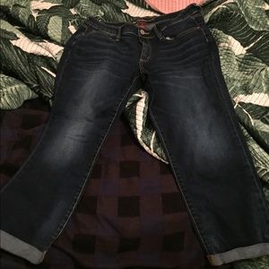 size 11 arizona capri jeans